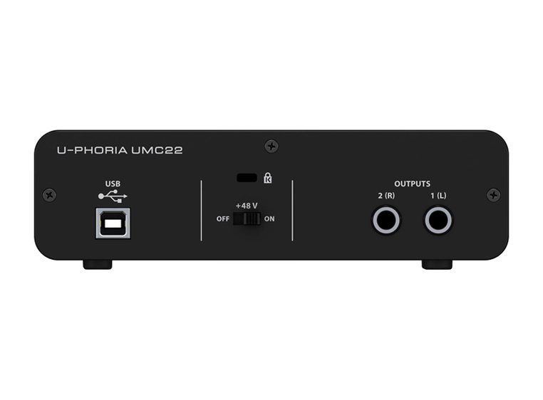 Behringer U-Phoria UMC22 lydkort 